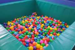 Ball pool in soft play room