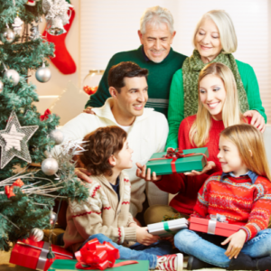 Family-at-Christmas